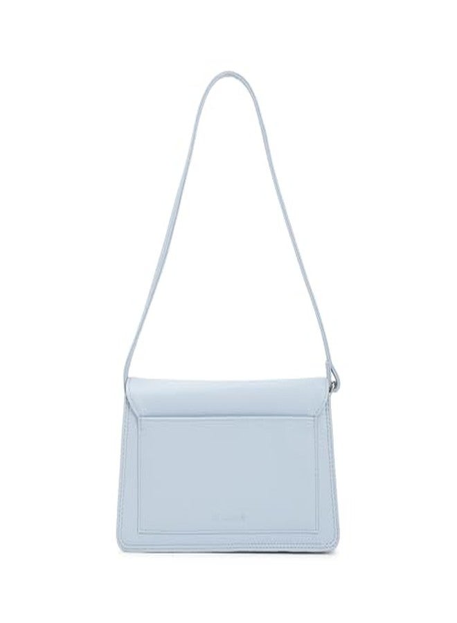 Fastrack Powder Blue Flex Shoulder Bag | Faux-Leather Women’s Bag | Shoulder Bag For Casual Carry - Image 5